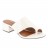 mules avec passage gros orteil pu et sequins blanc cassé 05 cm
