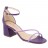 sandales brides fines rondes et talons blocs pu violet 06 cm
