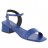 sandales à talons carrés pu bleu cobalt 05 cm