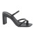 mules entredoigts talons larges et étroits pu noir 09 cm