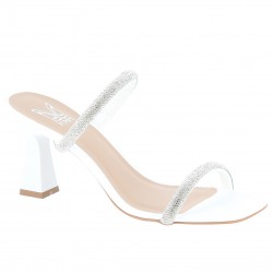 mules 2 brides strass...
