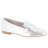 mocassins cuir cuir argent sans hauteur