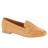 mocassins cuir cuir camel sans hauteur