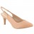 escarpin sling-back pu beige 07 cm