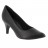 escarpin petit talon pu noir 07 cm