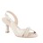 sandale à talon brides croisées pu brillant nude 08 cm