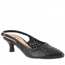 escarpins sling back cuir...