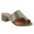 mules avec passage gros orteil pu et sequins vert olive 05 cm