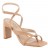 sandales talons larges et étroit entredoigt pu beige 08 cm