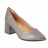 escarpin talon bloc confort pu argent patiné 06 cm